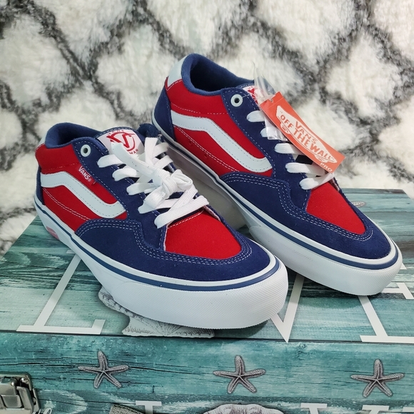 Vans unisex rowan pro navy red - Picture 7 of 9